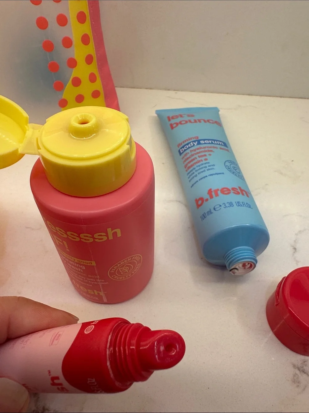 B. fresh Bath Set - Cleansing & Moisturizing Kit